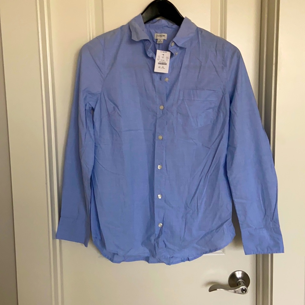 J crew button Womens button down shirt
